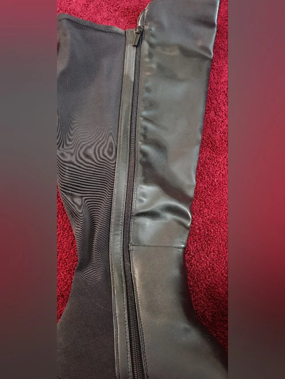 NWT Lane Bryant Women sz. 8 Over The Knee Boots Low Heel Fall Winter Party Boots